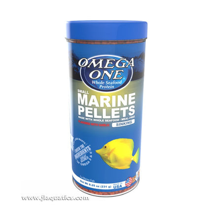 Omega One Marine Small Pellet Fish Food - 231g