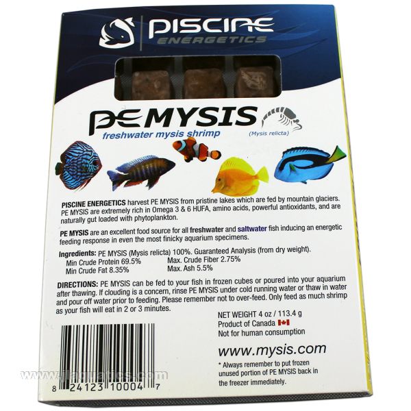 PE Frozen Mysis Shrimp - 4oz Cube | JLAquatics Canada – J&L