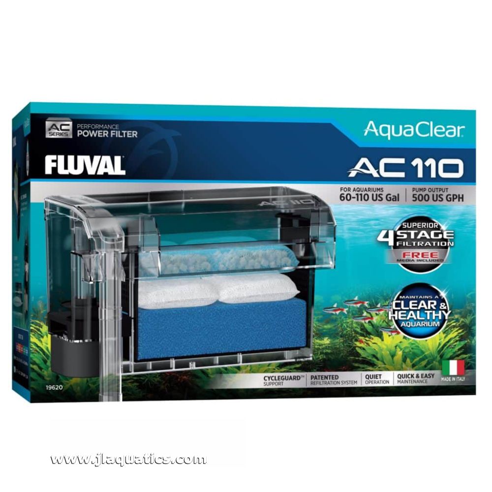 Fluval AquaClear 110 Power Filter | JLAquatics Canada – J&L