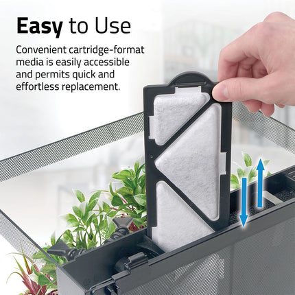 Fluval Flex 2.0 Poly Carbon Cartridge - 3 pack convenient cartridge-format media is easy to access and replace