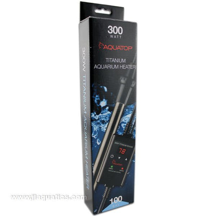Aquatop 200W Titanium Heater - THC300 front of retail packaging