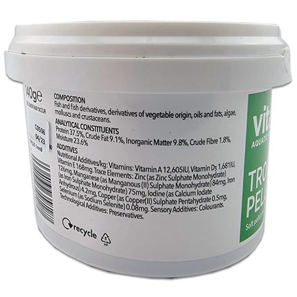 Vitalis Tropical Pellets ingredients