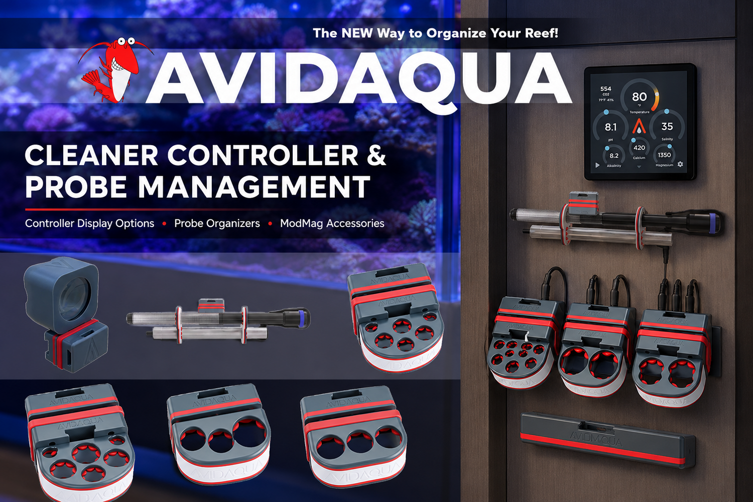 Better Probe and Controller Organization: Why AvidAqua Is Built for Modern Reef Systems
