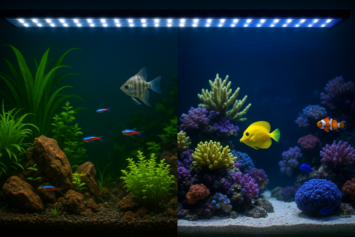 How to Choose an LED Light for Your Aquarium