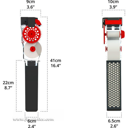 Red Sea NanoMat dimensions front and side