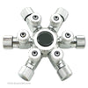 Reef Crest Aquarium 6 Way CO2 Splitter with Needle Valves