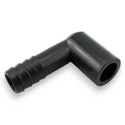 90 Degree Bulkhead Barb Adapter (1/2 Inch)