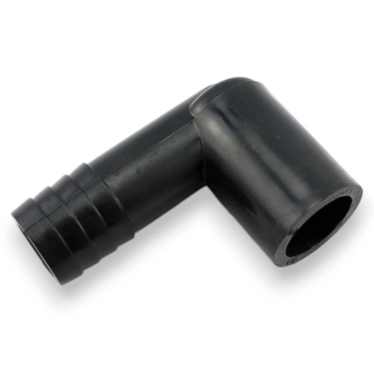 90 Degree Bulkhead Barb Adapter (3/4 Inch)