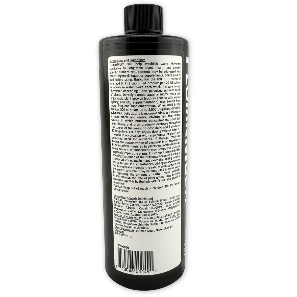 Brightwell Aquatics FlorinMulti instructions and guidelines 