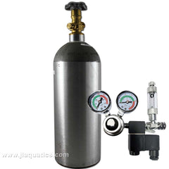 CO2 Cylinder/CO2 Regulator/Valve & Solenoid Package - 5lb