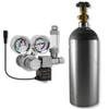 CO2 Cylinder/CO2 Regulator/Valve & Solenoid Package - 5lb