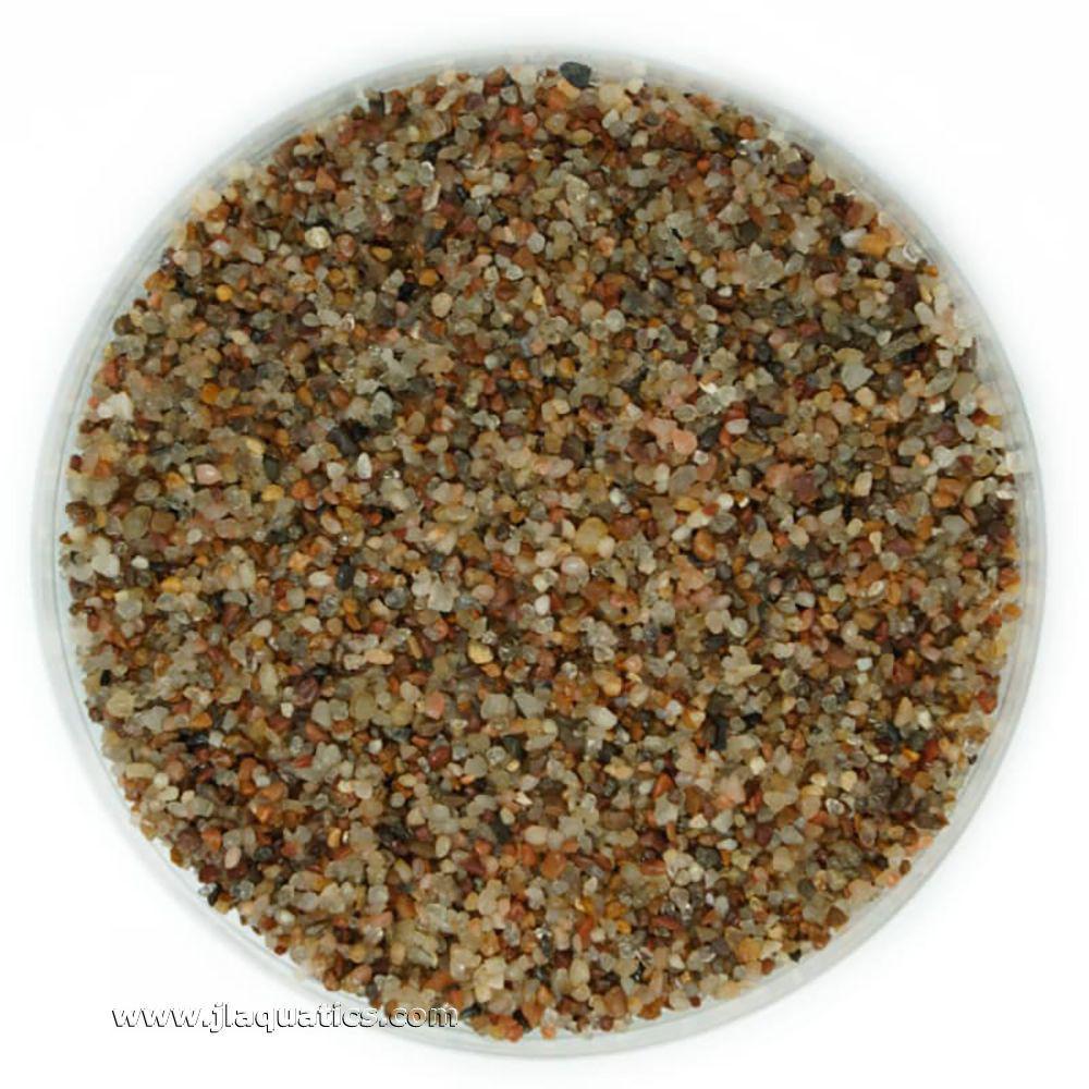 Caribsea Jungle River Aquarium Sand detailed close-up