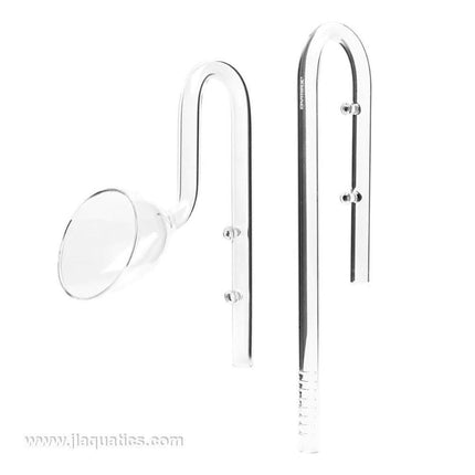 Dymax Crystal Lily Pipe Set - 16/22mm out of packaging