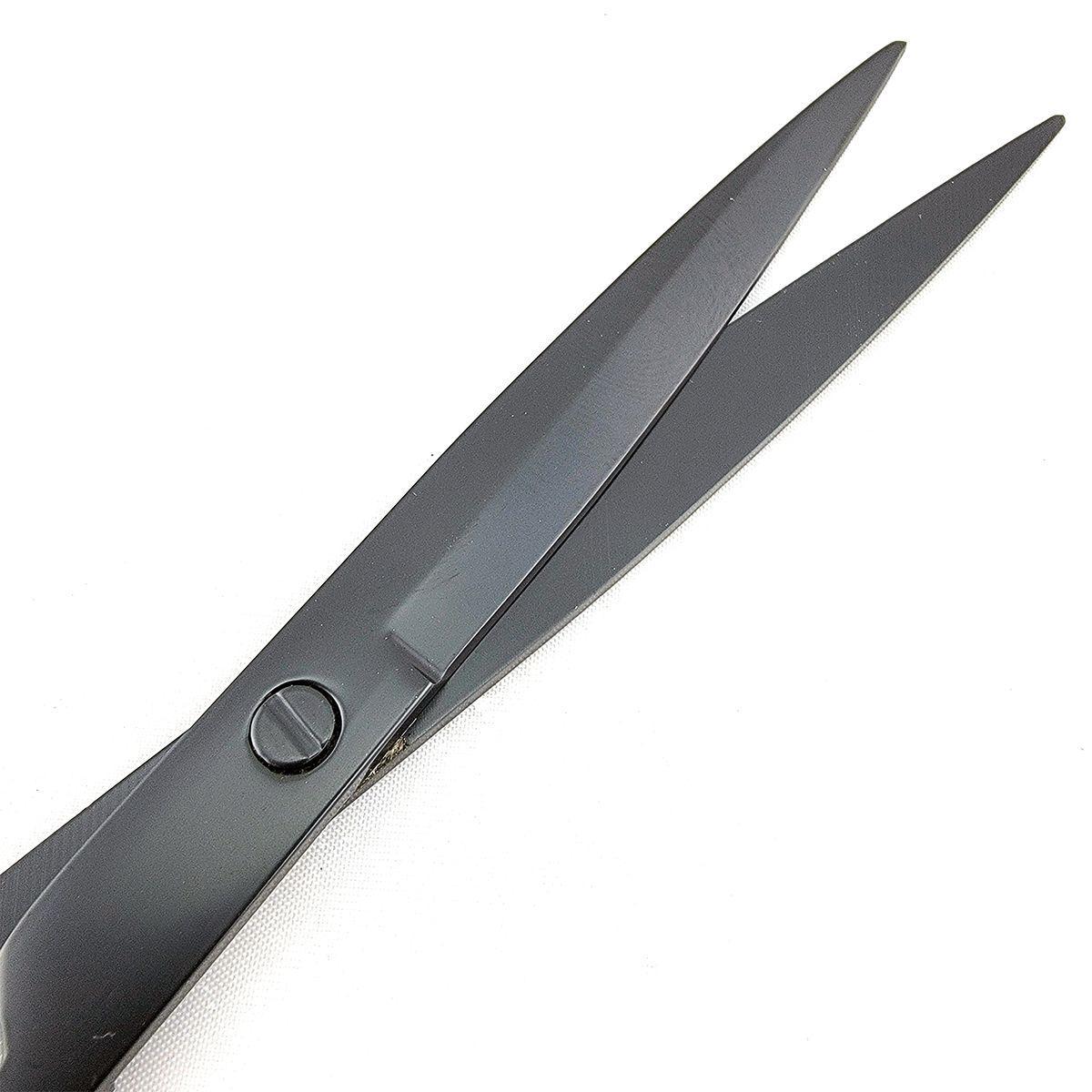 Dymax Stainless Steel Straight Scissors close-up of blades
