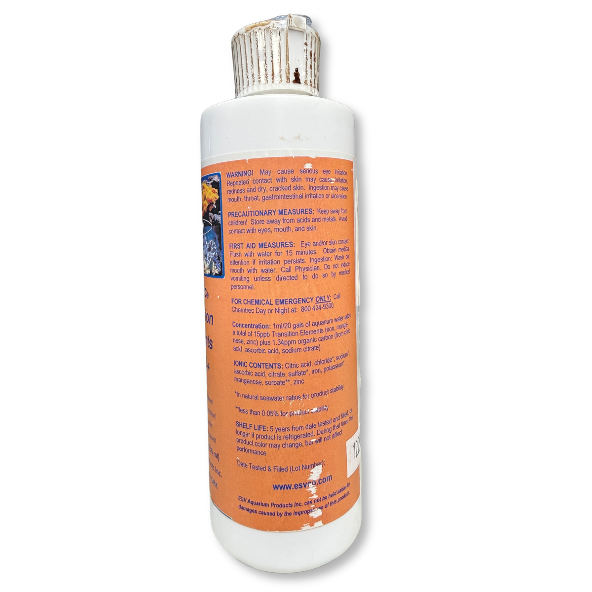 ESV B-Ionic Transition Elements Plus+ - 8oz contents and concentration