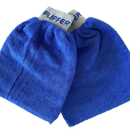 Close up image of Flipper Microfiber Cleaning Mitt.