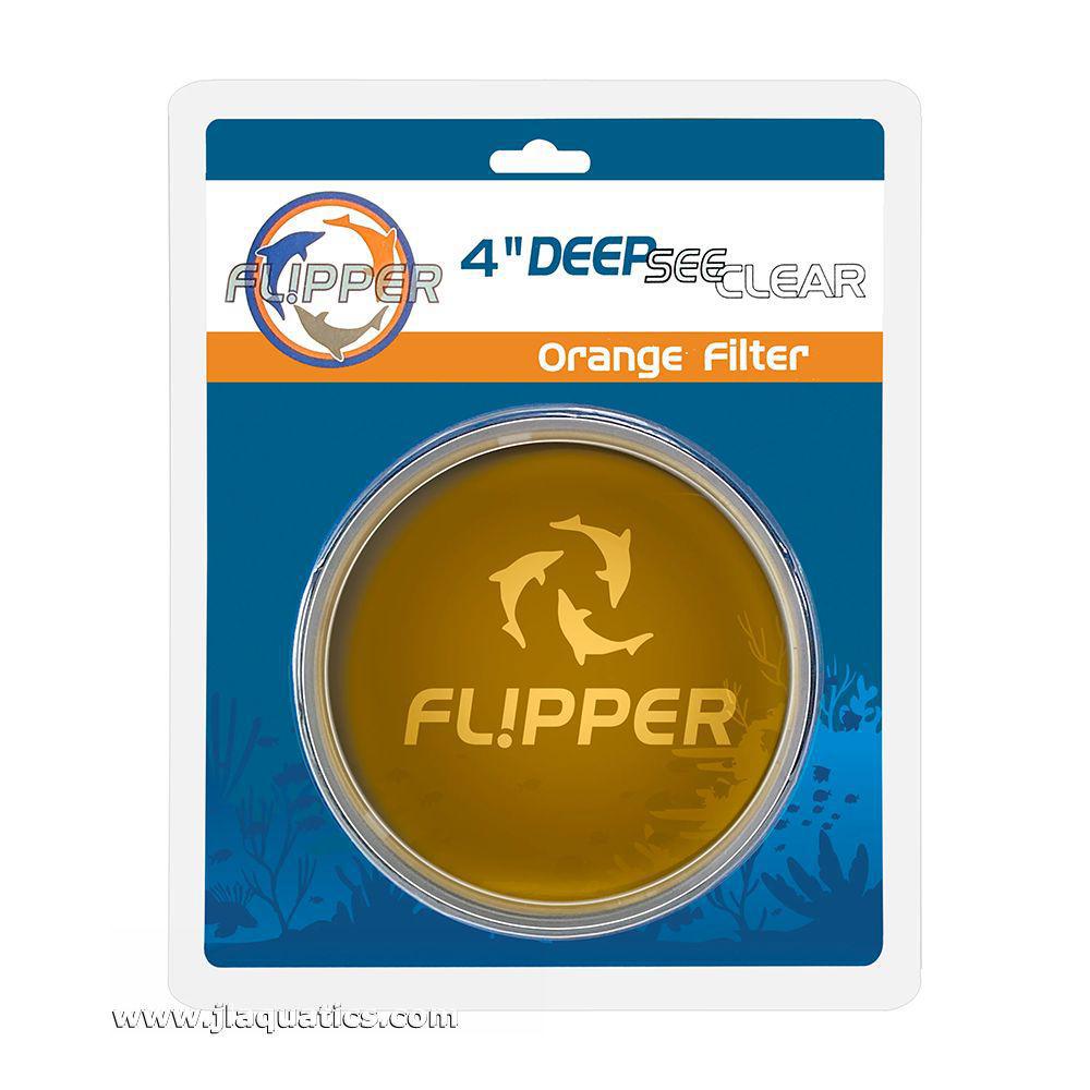 Flipper DeepSee Magnifier Orange Filter - 4 Inch