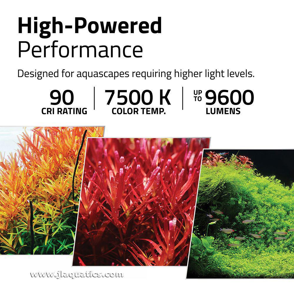 Fluval Plant Pro LED Aquarium Light is designed for aquascapes requiring higher light levels. 