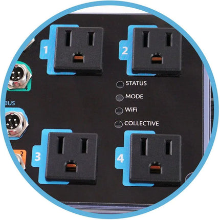 HYDROS Start Aquarium Controller light indicator closeup
