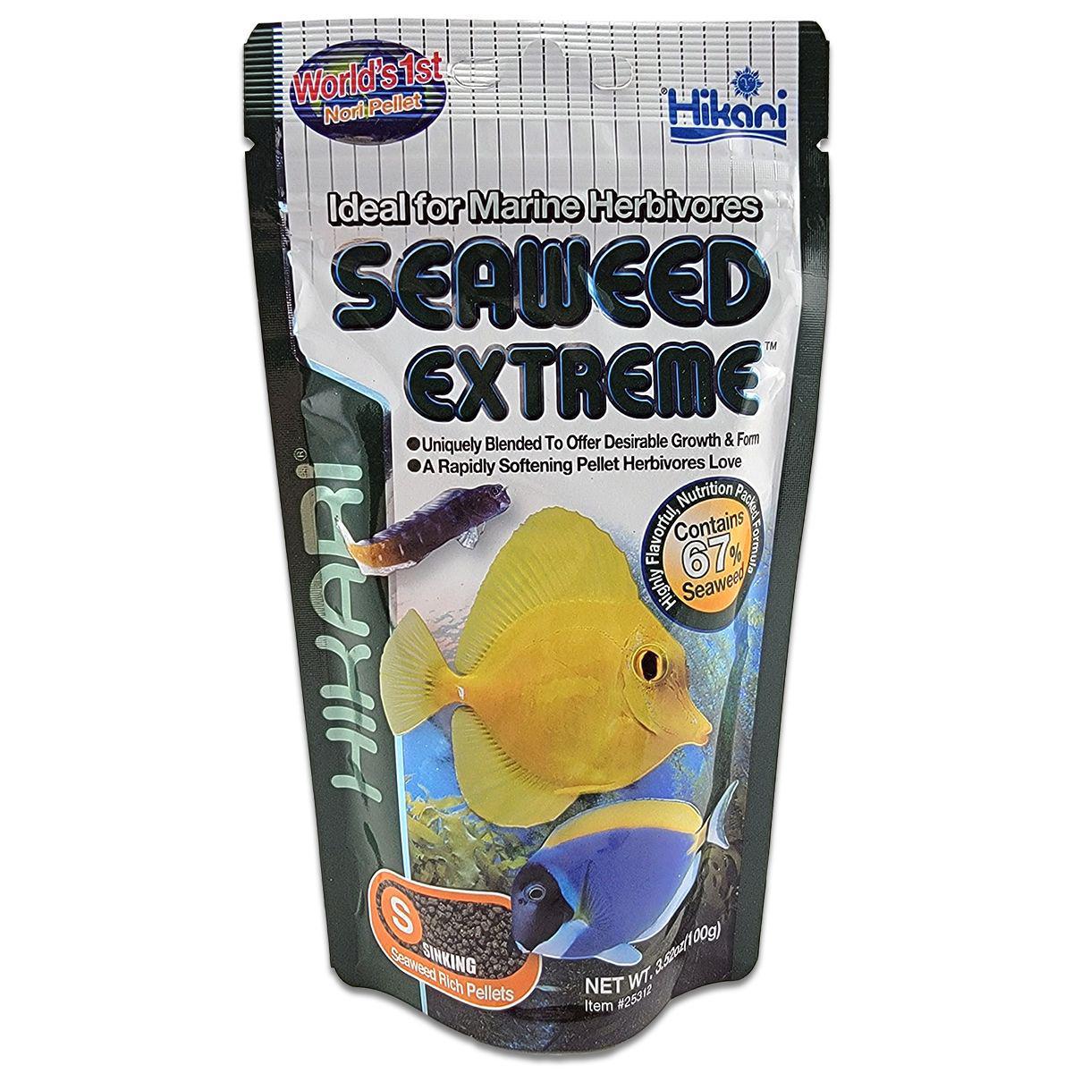 Hikari Seaweed Extreme Small Pellet Fish Food - 100 Gram