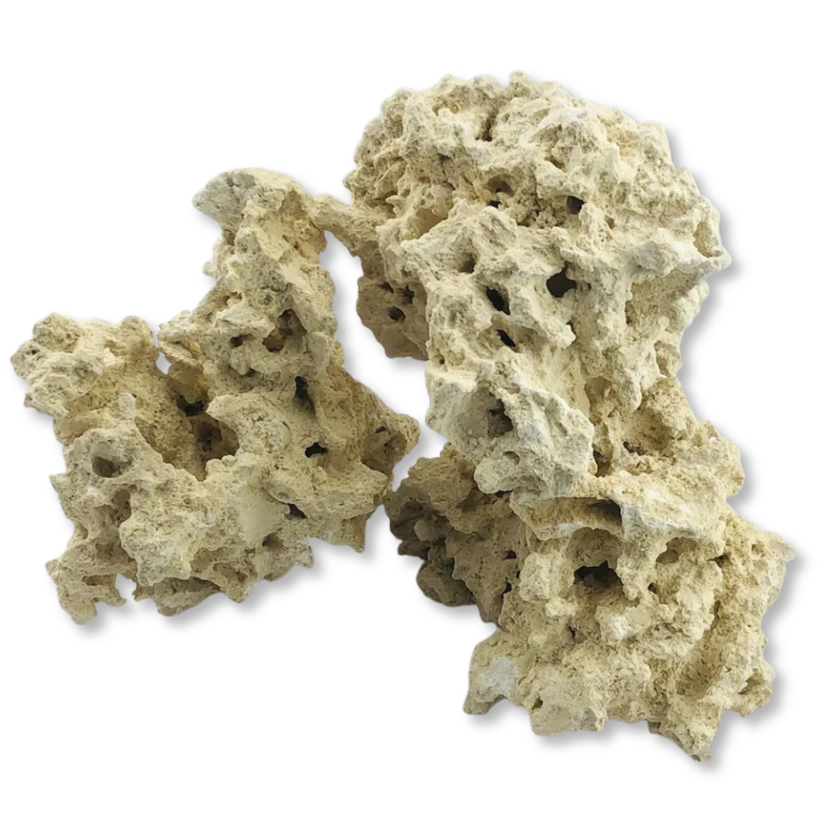 Marco Rocks Reef Saver Reef Rock - 1lb two pieces stacked together