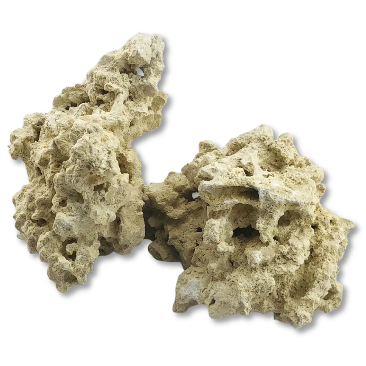 Marco Rocks Reef Saver Reef Rock - 1lb two pieces side by side