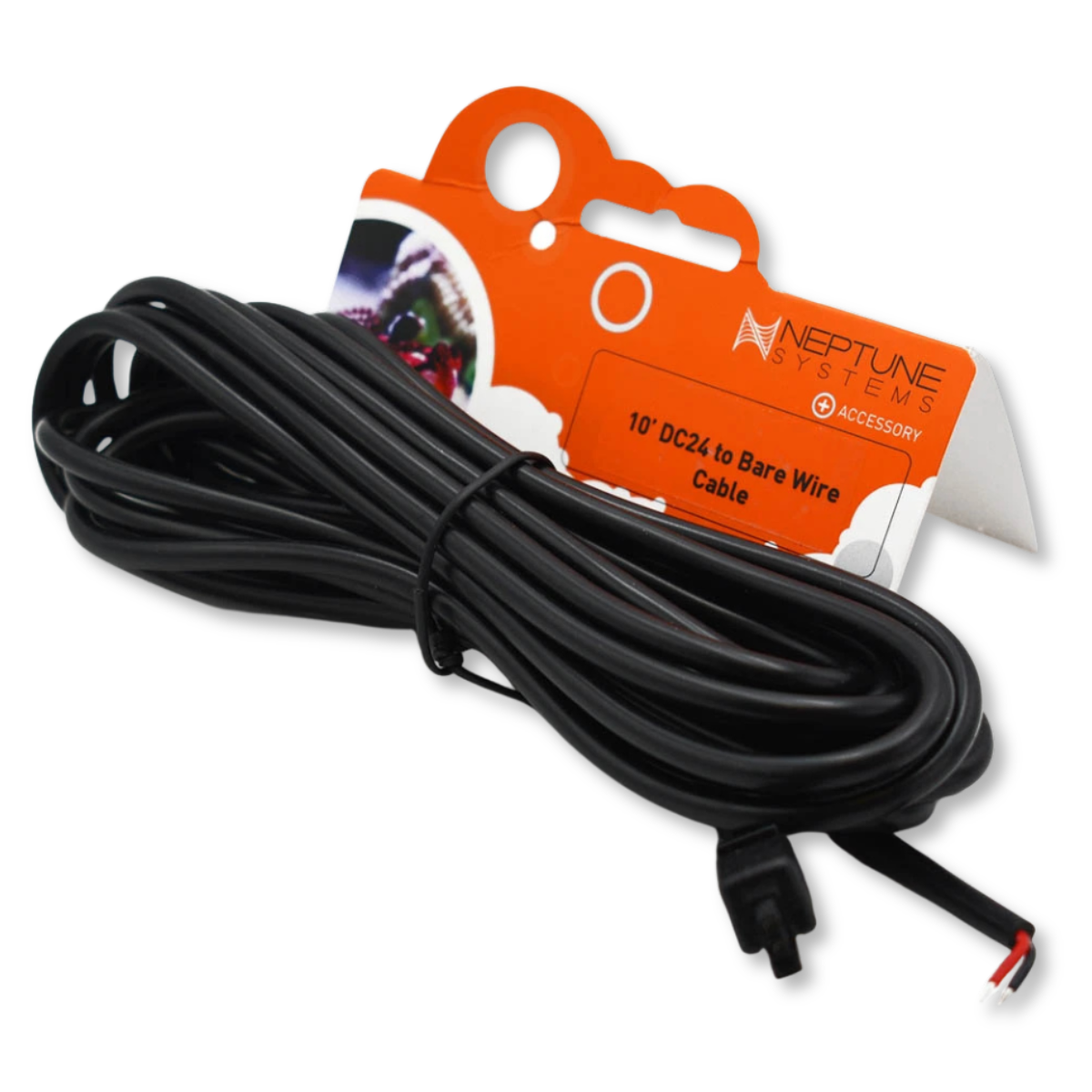 Neptune DC24 to Bare Wire Cable - 10 Foot
