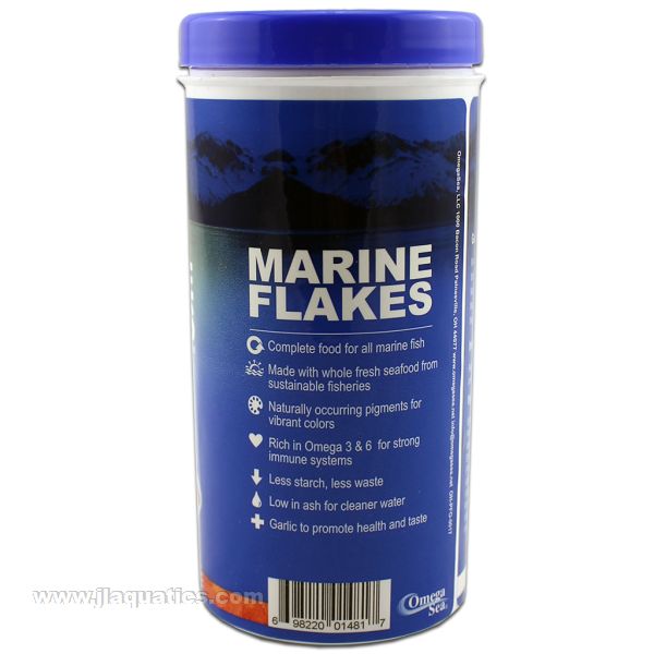 Omega One Marine Flake Fish Food product features