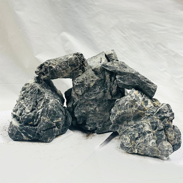 Reef Crest Dark Seiryu Stone Rock - 1lb