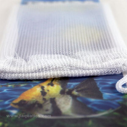 Small Acurel Lifeguard Nylon Filter Bag close up of mesh 