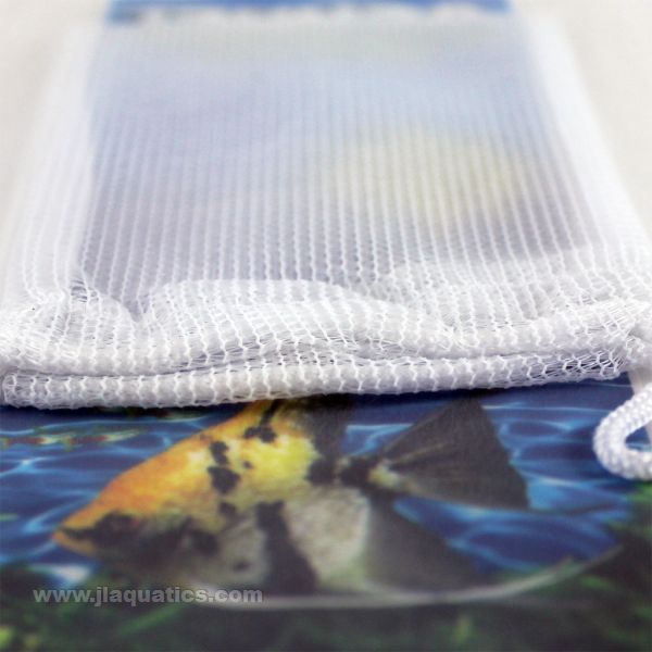Small Acurel Lifeguard Nylon Filter Bag close up of mesh 