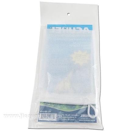 Large Acurel Lifeguard Nylon Filter Bag full view of bag in packaging