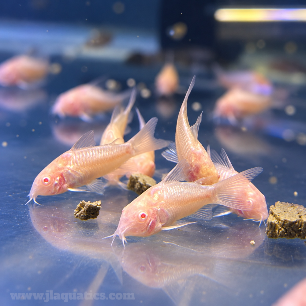 Albino Corydora
