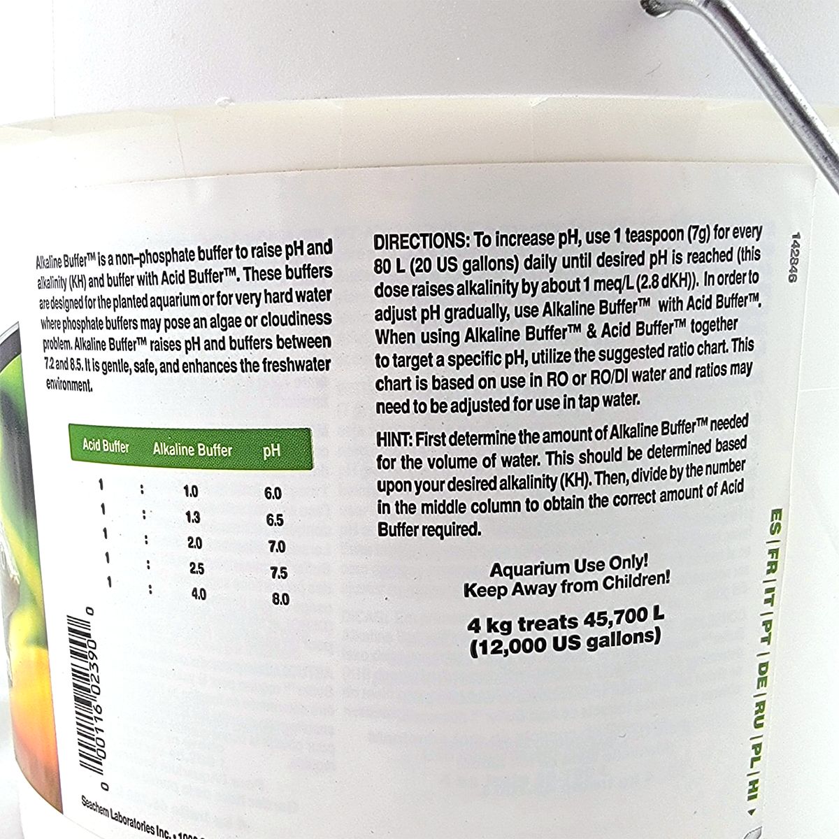 Seachem Alkaline Buffer - 4KG