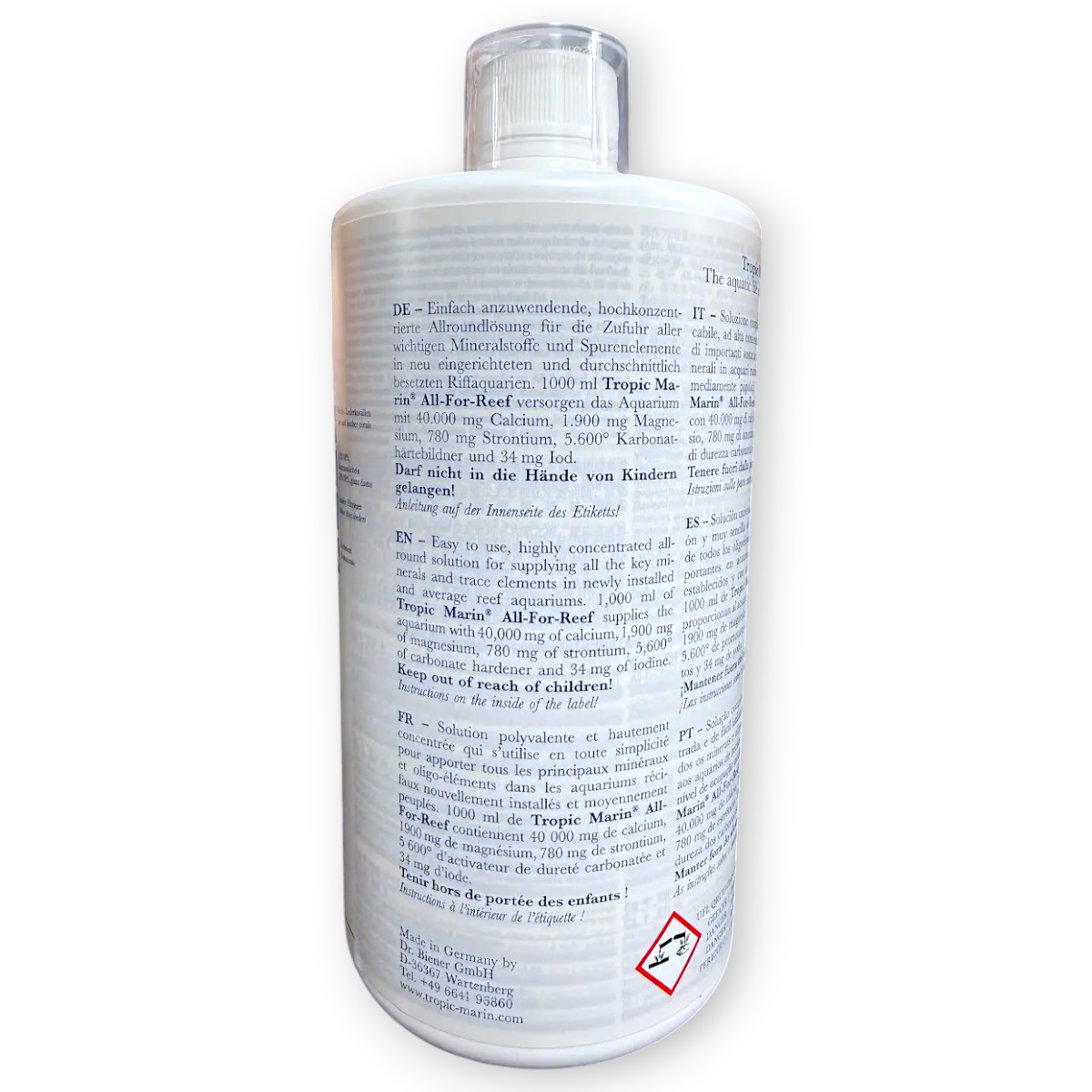 Tropic Marin All-For-Reef - 1 Litre features, benefits, and directions