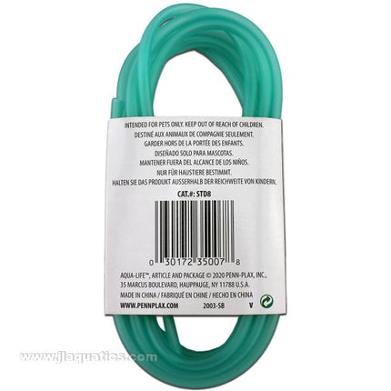 Penn-Plax Deluxe Silicone Airline Tubing - 8 Feet