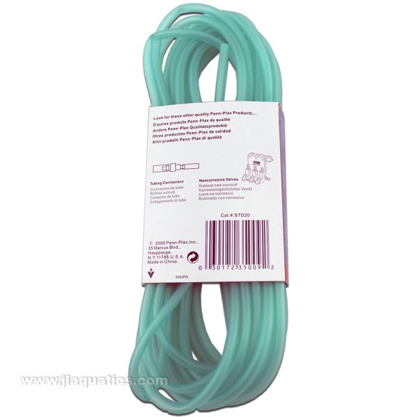 Penn-Plax Deluxe Silicone Airline Tubing - 20 Feet