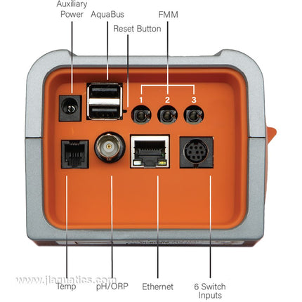 Neptune Apex base unit view of ports for FMM