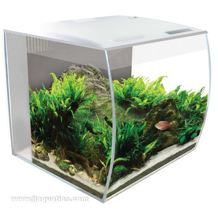 Fluval Flex Aquarium Kit - 9 Gallon White