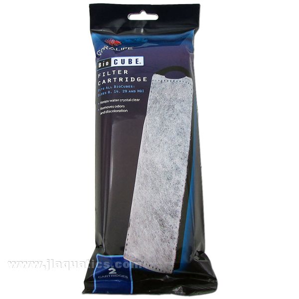 Buy Coralife BioCube Filter Cartridge Replacements (2 Pack) at www.jlaquatics.com