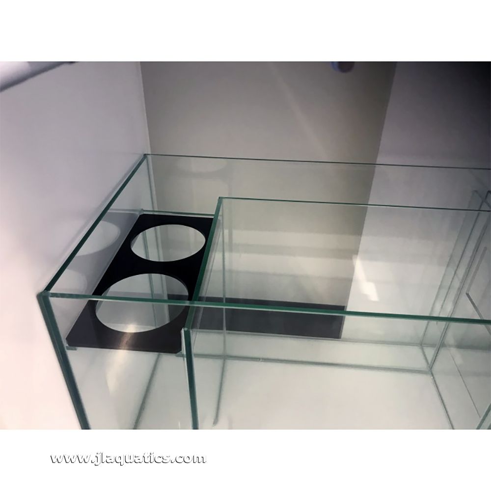 Aqua Japan Marine Series 80G Aquarium close-up of filter sock holder