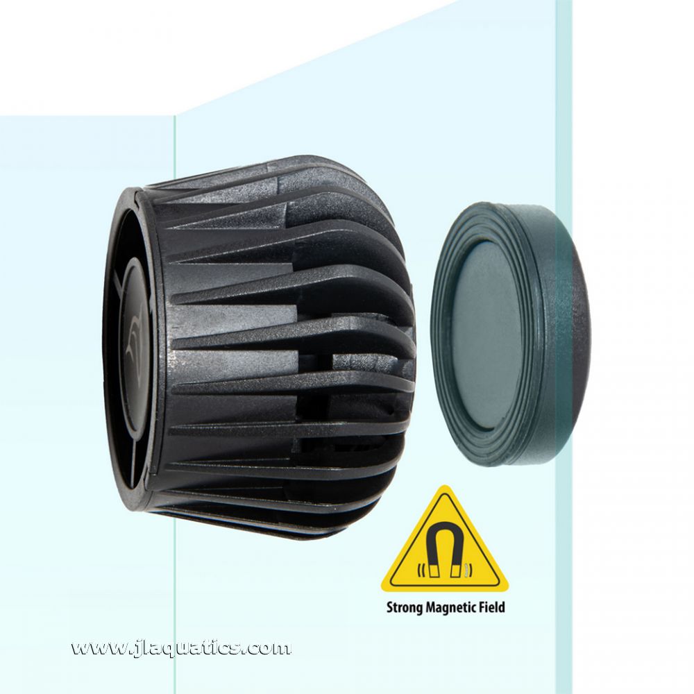 Aquatop Forza Slim Wavemaker DC Pump - 3434GPH and how this aquarium pump attaches to your aquarium.