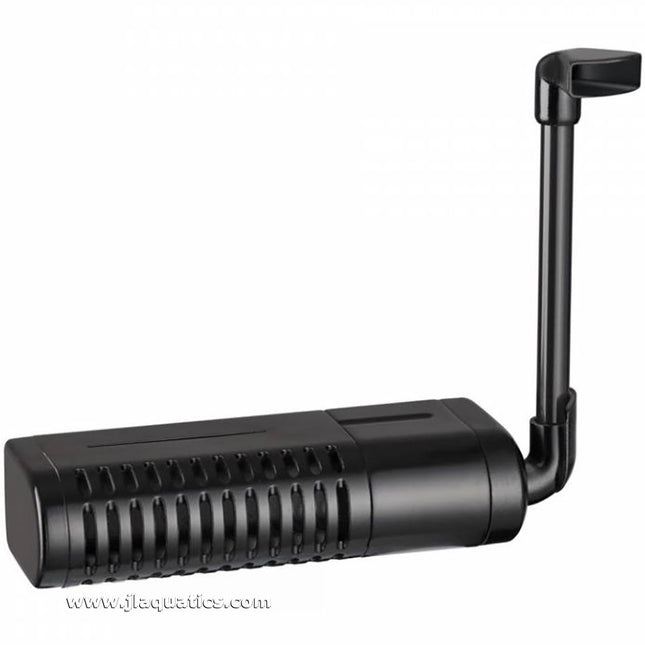 Aquatop SPNano-UV Submersible Aquarium Filter in side mount orientation