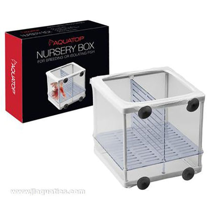 Aquatop Aquarium Nursery Box full assembled as a quarantine tank for aquarium fish