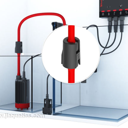 Red Sea Reef ATO+ check valve to stop back siphoning in an aquarium.