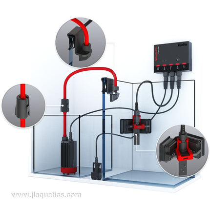 Red Sea Reef ATO+ complete set-up including sensor holder in sump