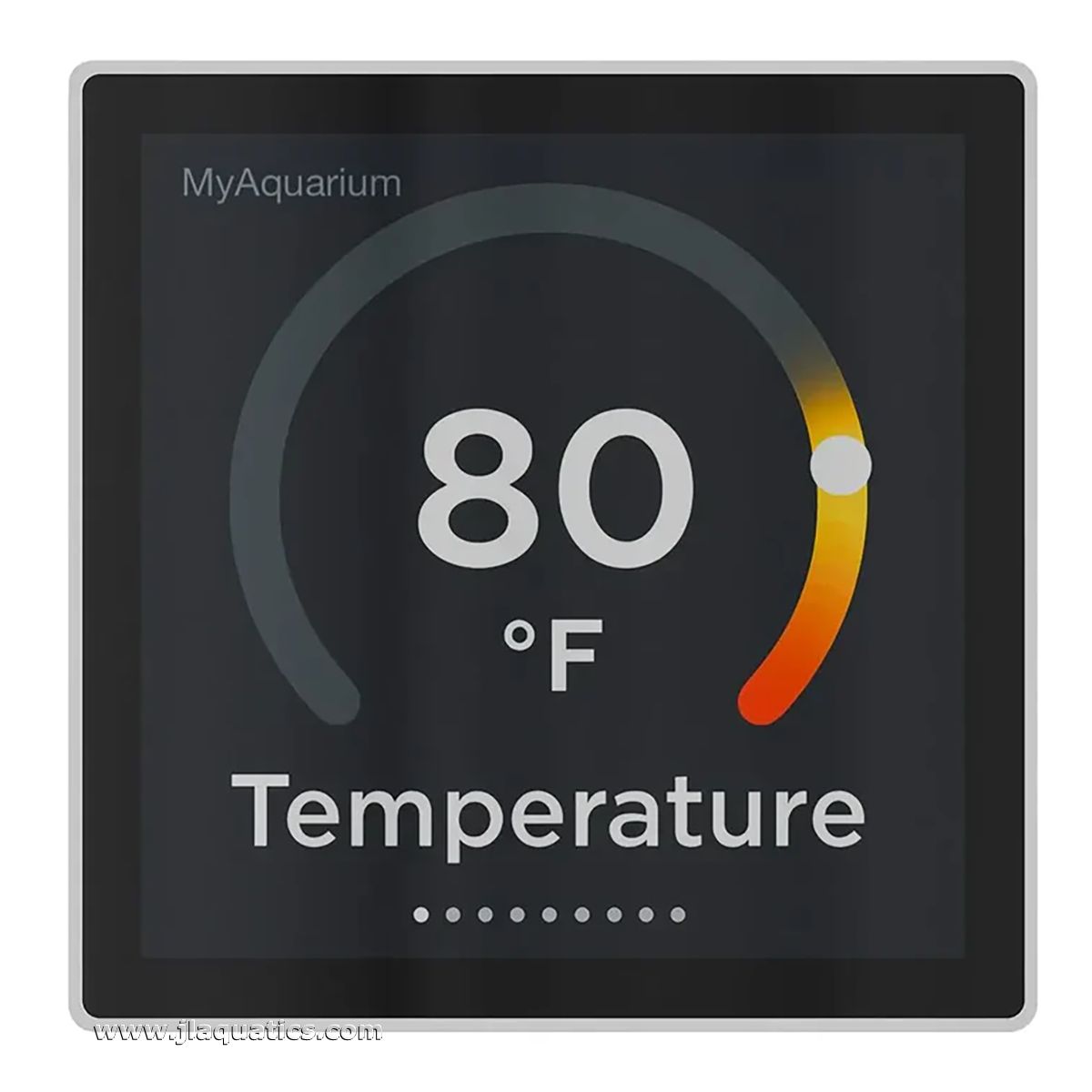 AvidAqua Insight Aquarium Controller Display showing tank temperature