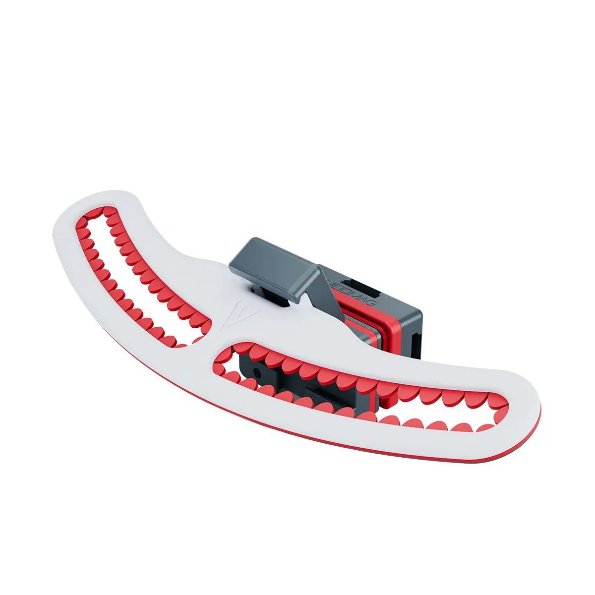 View of the underside of the expandable AvidAqua Stingray Frag Rack