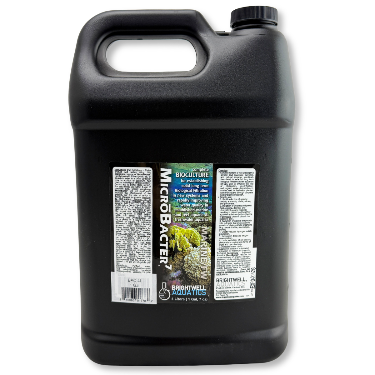 Brightwell Aquatics MicroBacter7 - 4 Liter