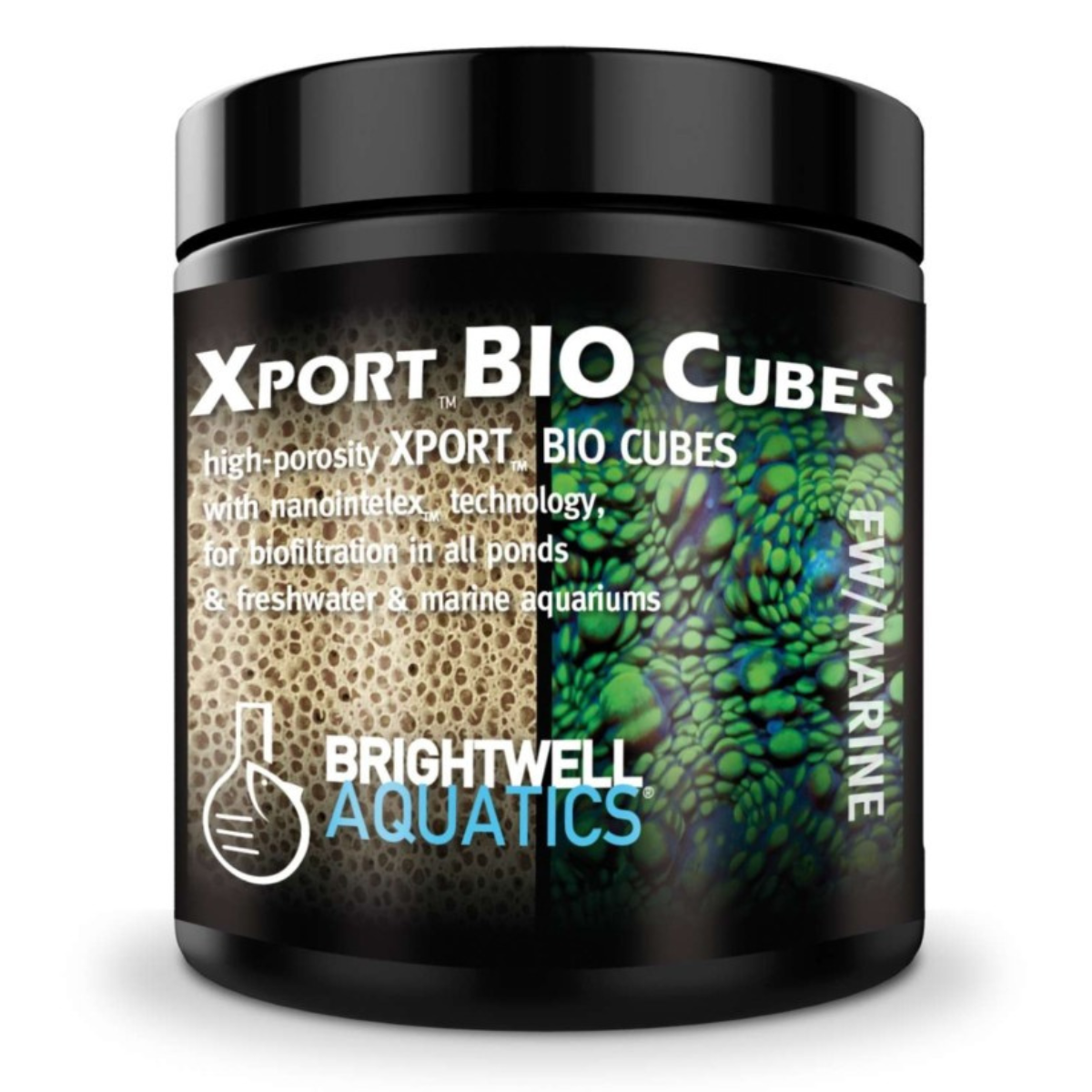 Brightwell Aquatics X-port Bio Cubes - 250ml